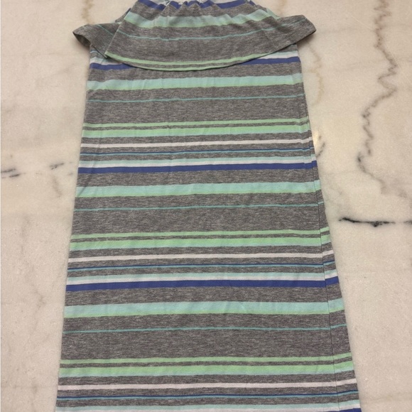 Old Navy Little Girls Multicolor Striped Dress - Picture 2 of 3